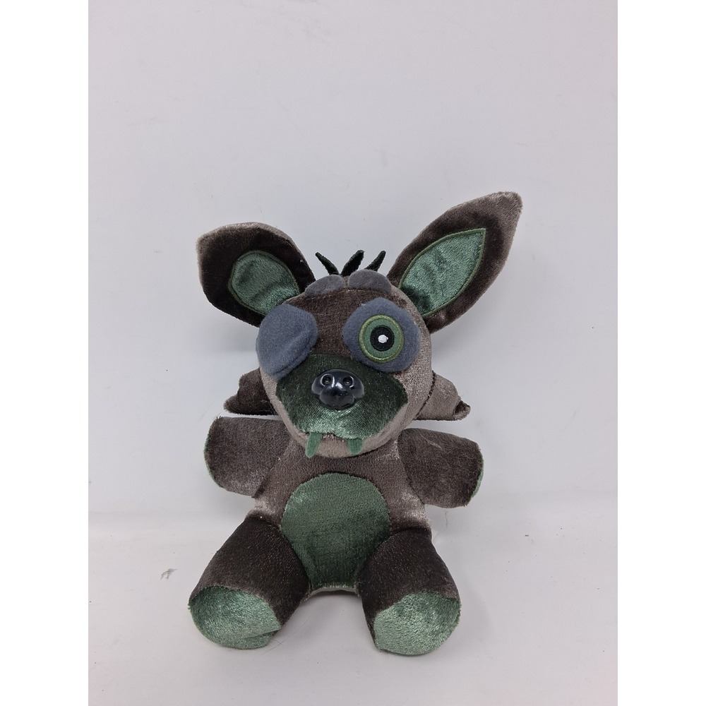 Five Nights at Freddys Phantom Foxy Plush 2016 Scott Cawthon 8 Inch Brown Green